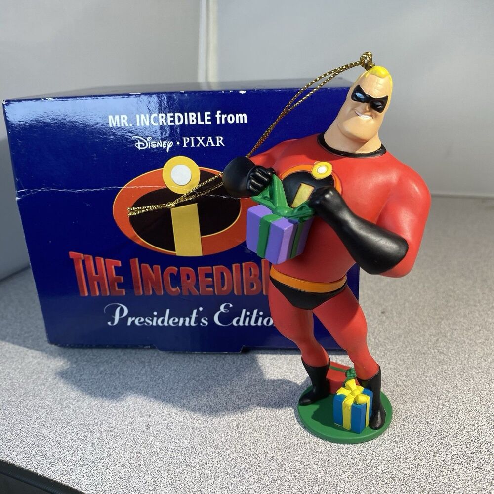 Grolier Disney Pixar Mr. Incredible Rat President's Edition Ornament